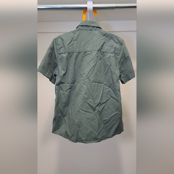 Green safari shirt, M 7-8 , Joe fresh kids - Picture 6 of 6